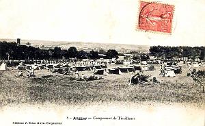 ARZEW - CAMPEMENT DE TIRAILLEURS - 1905